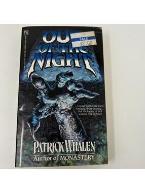 Out of the Night by Patrick Whalen (Pocket Books, 1990) Horror Paperback